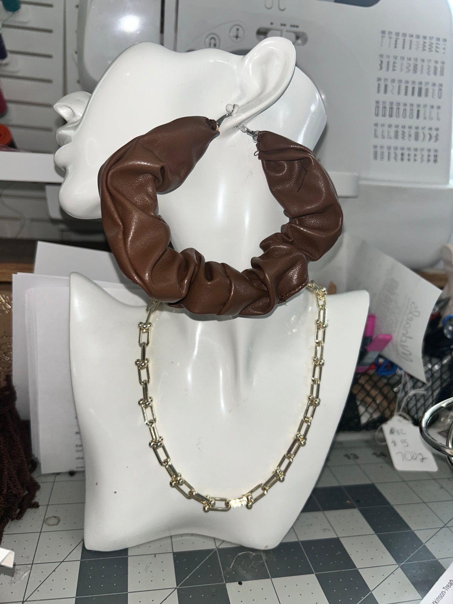 Lume Luxe Drape Hoops