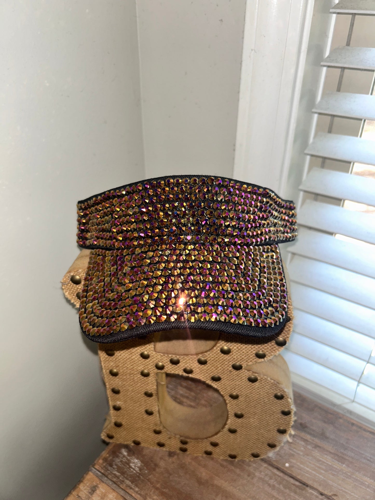 Lume Luxe Bling Visor