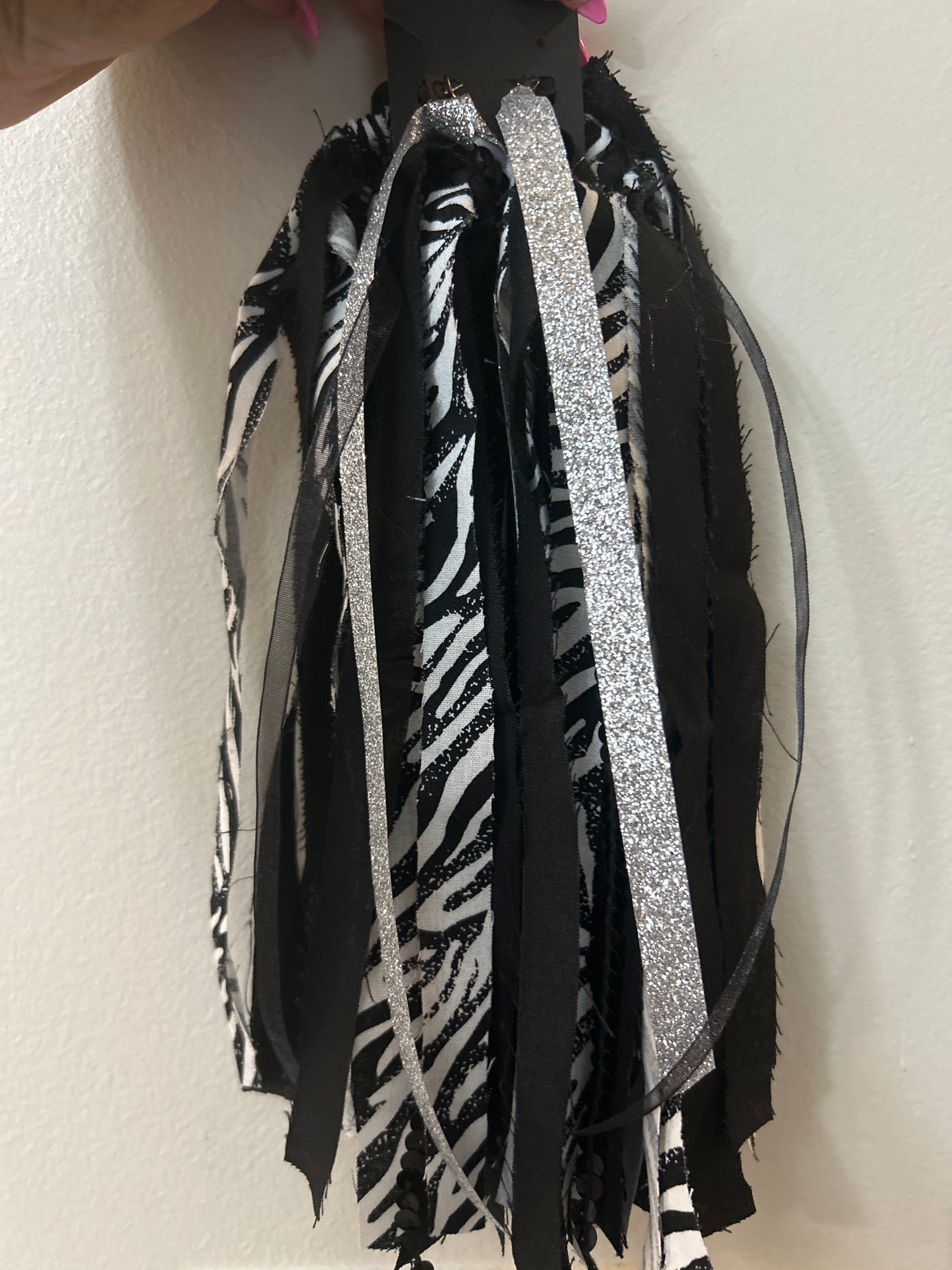 Black and white shredded joy