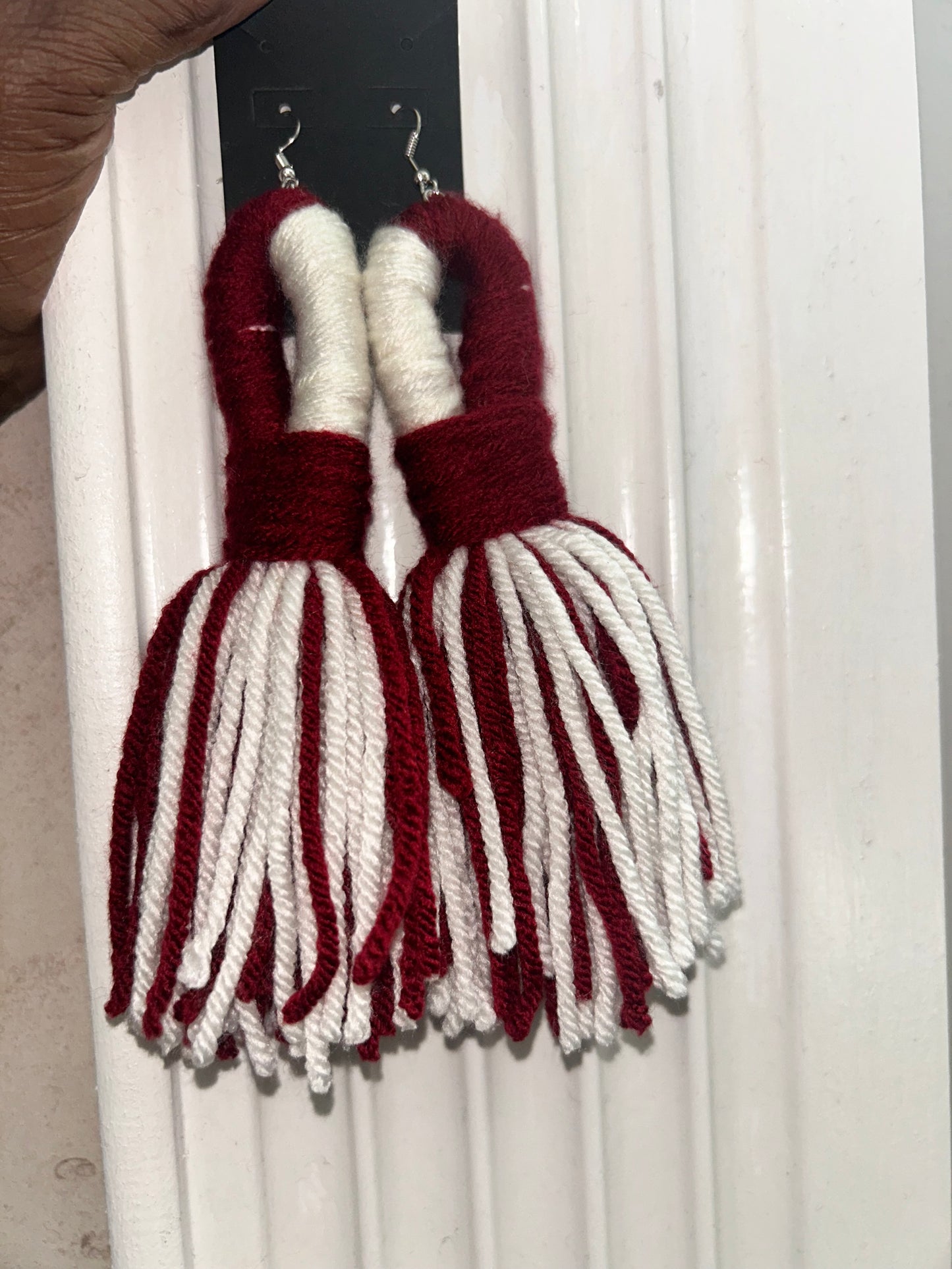 Lume Sisterhood tassel earrings