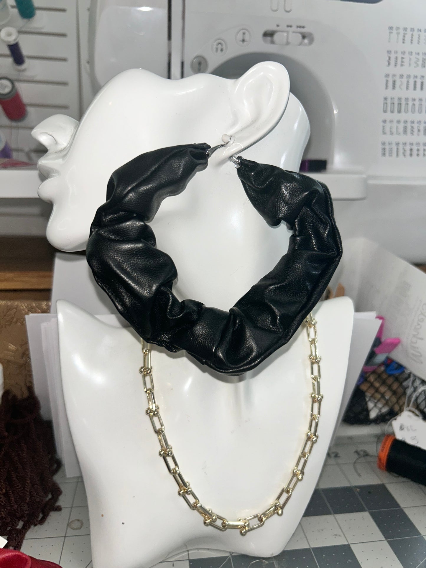 Lume Luxe Drape Hoops